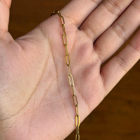 Paperclip Chain Bracelet