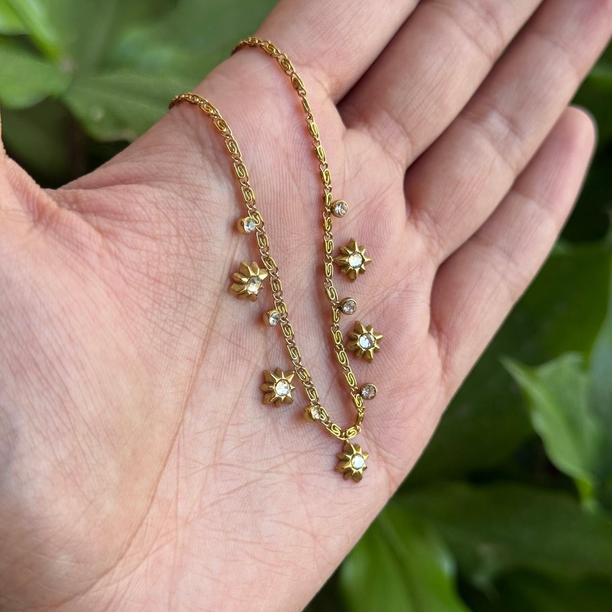 Zelda Studded Necklace