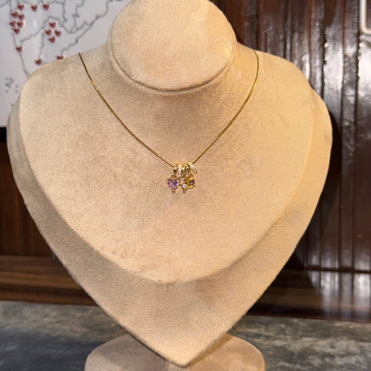 Heart Charm Elegance Necklace