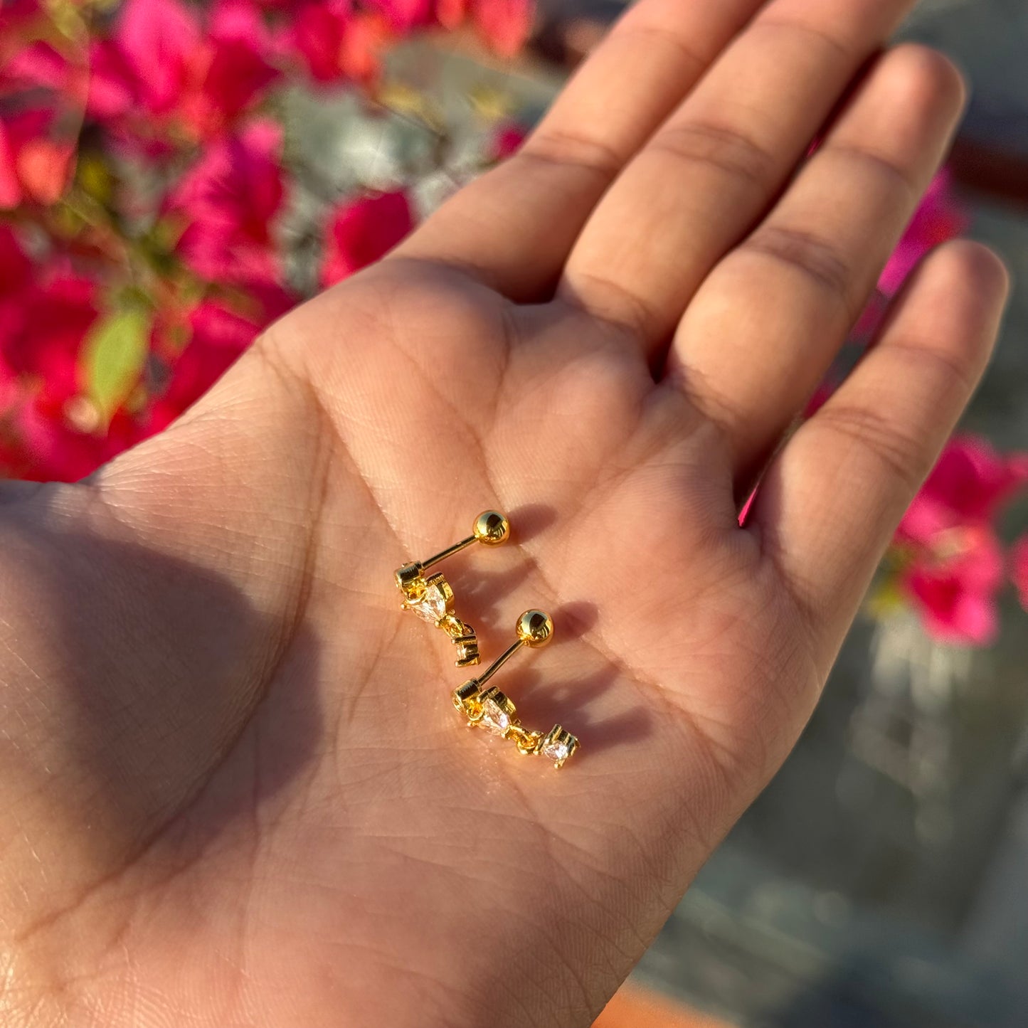 Mini Willow Dangle Studs