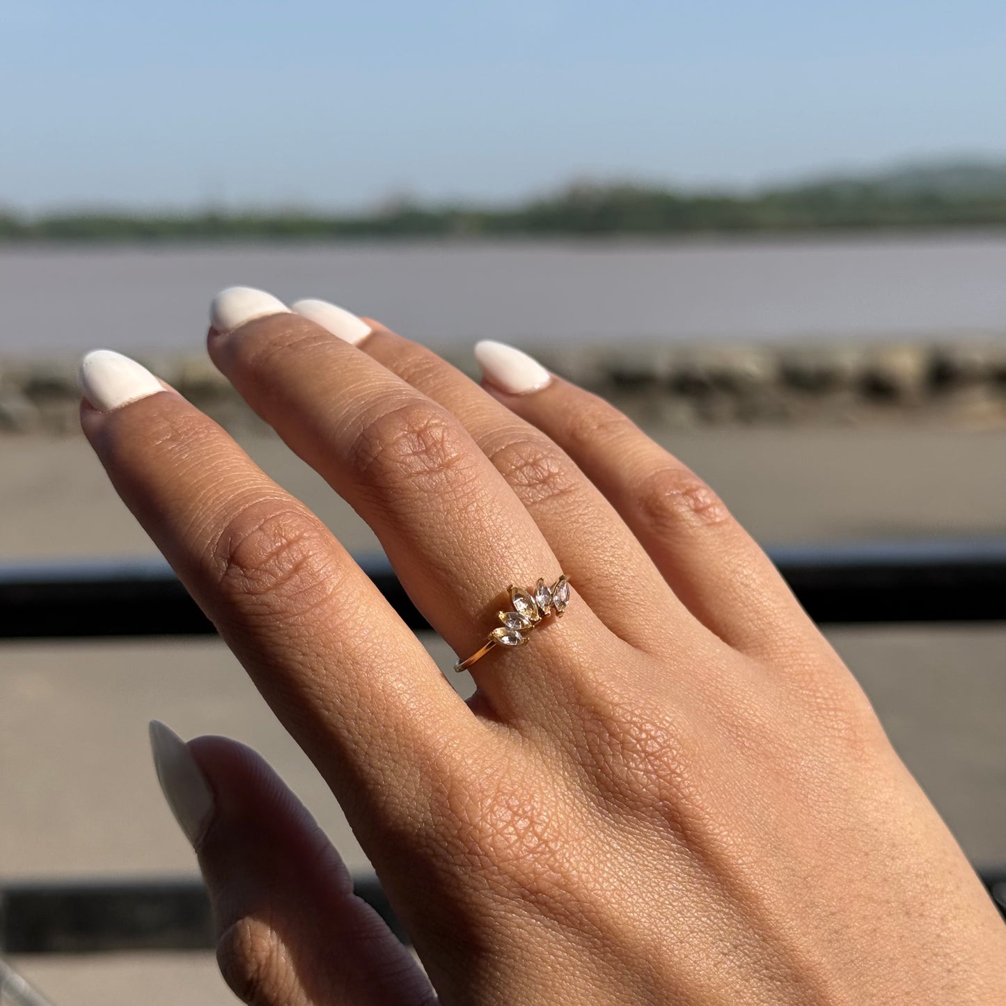 Lotus Crown Ring