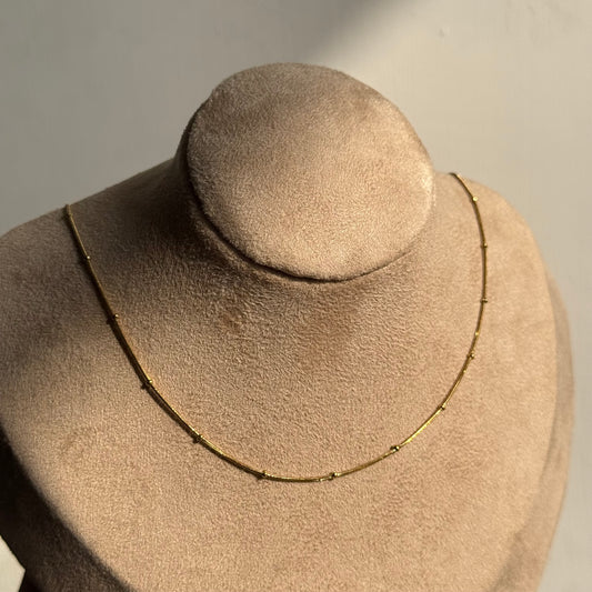 Amara Minimalist Beaded Chain