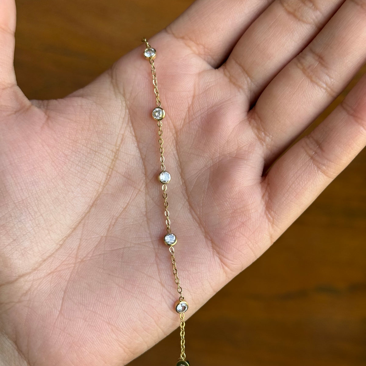 Amelia Studded Chain Bracelet