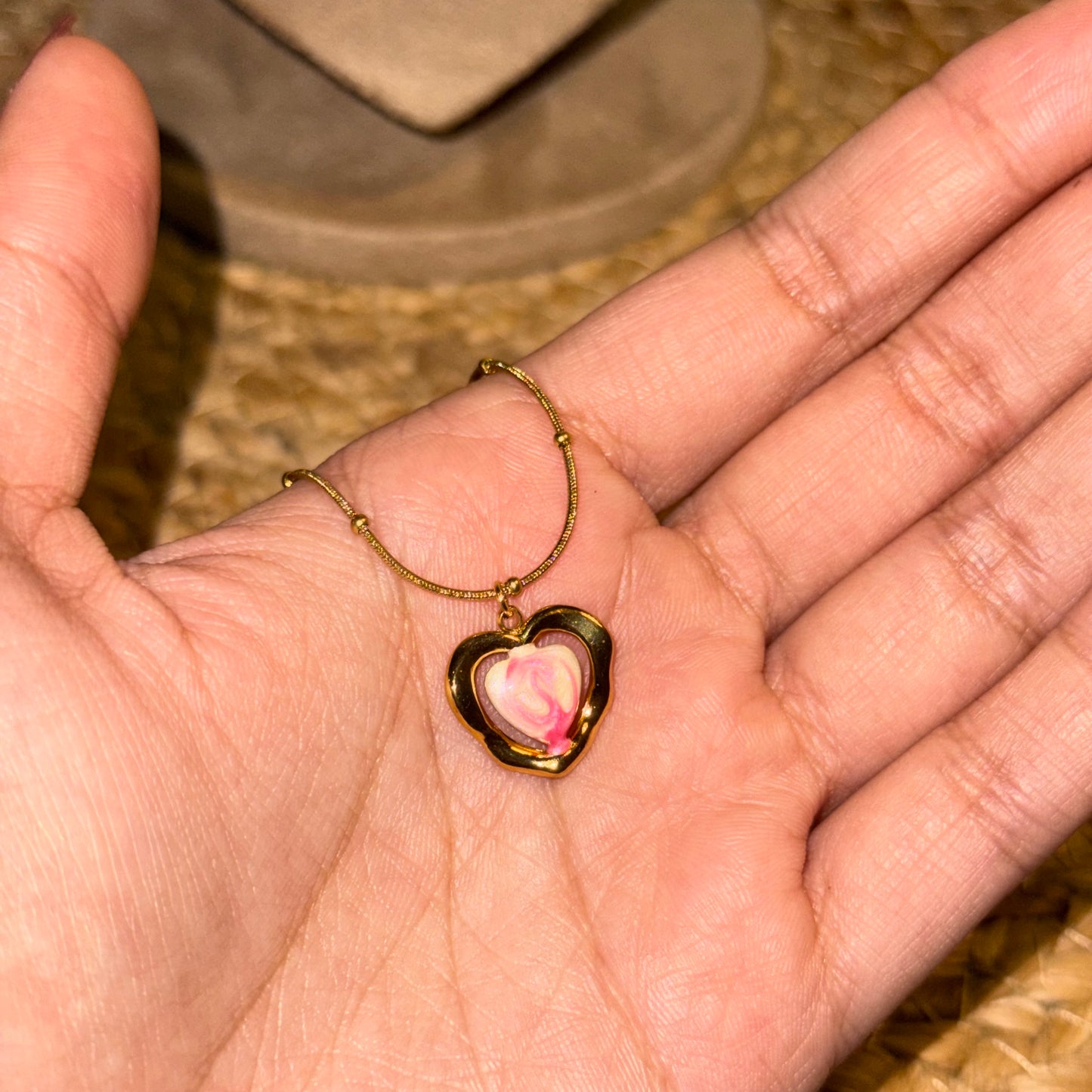 (Last Piece) Isabella Heart Pendant Necklace