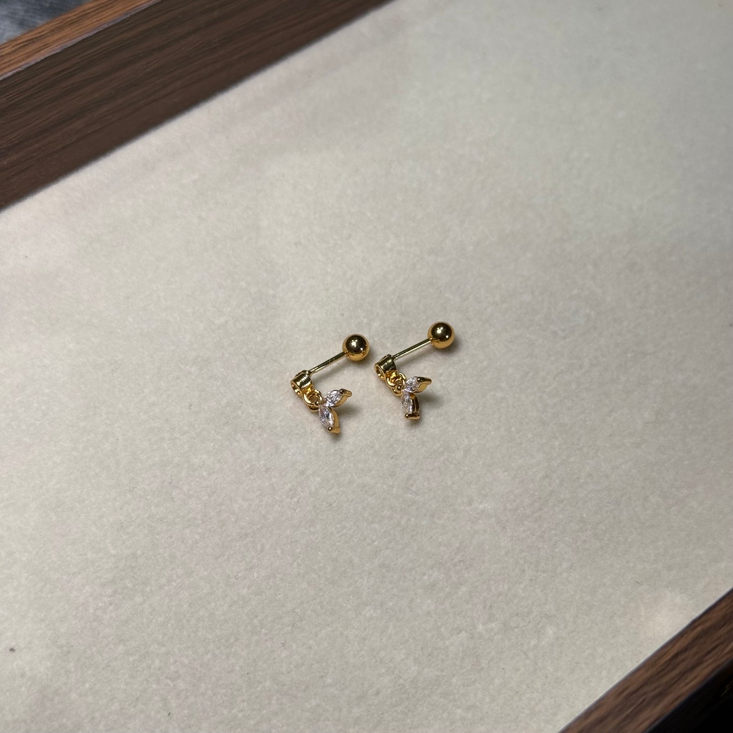 Dainty Iris Studs