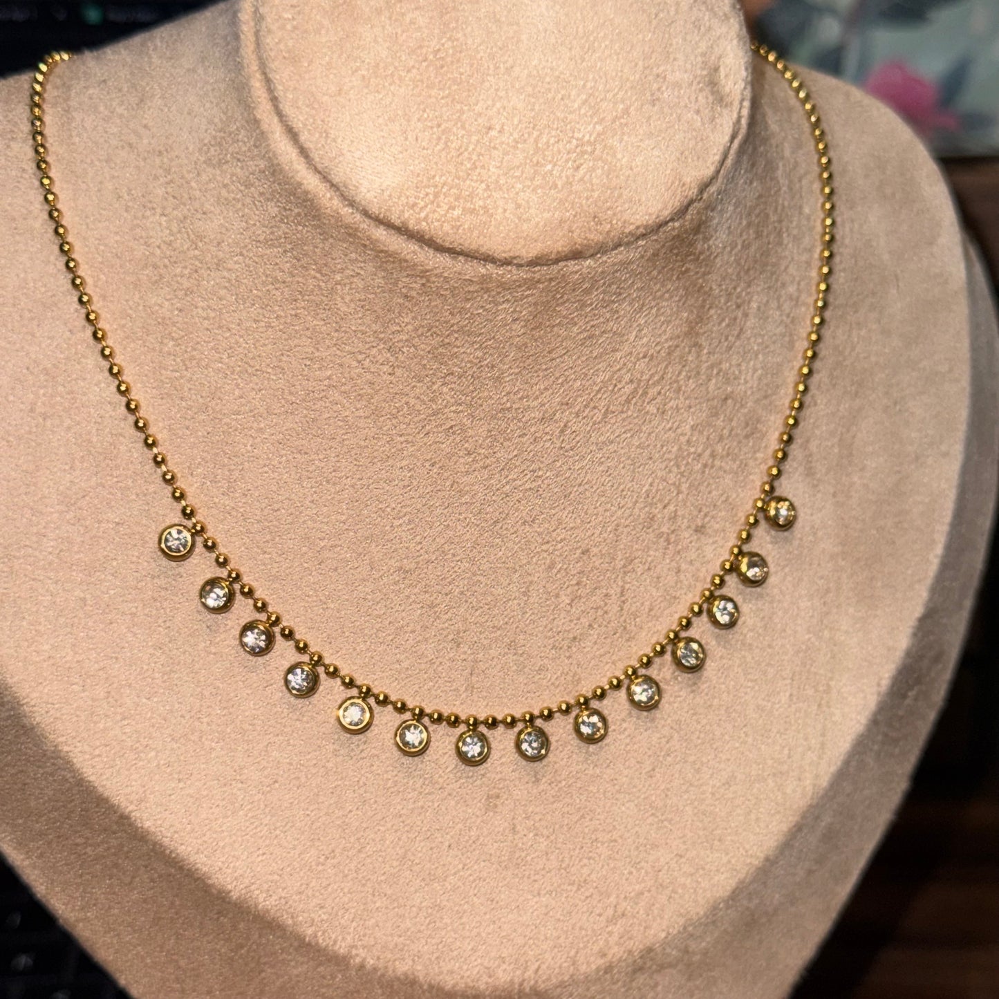 Penelope Studded Necklace