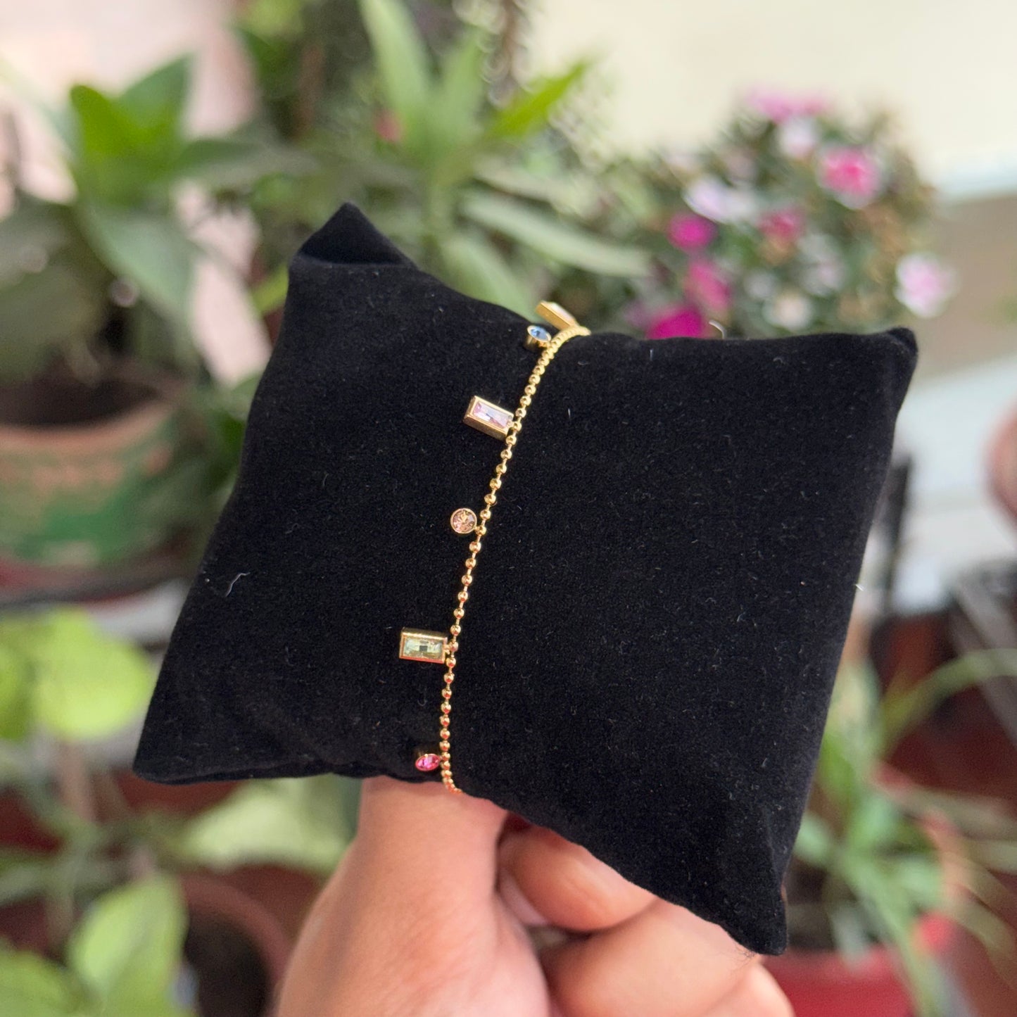 Moana Studded Chain Bracelet