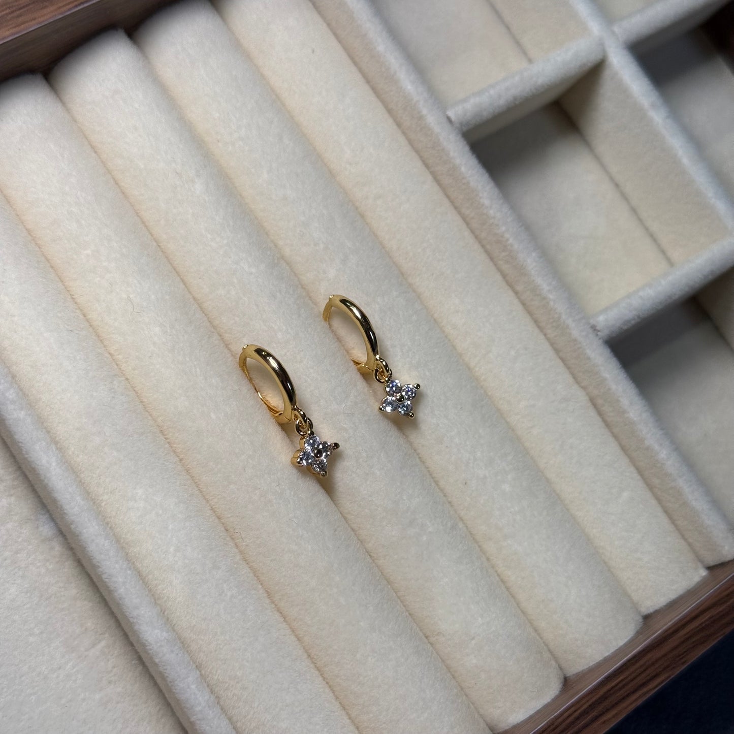 Celestial Petal Hoops