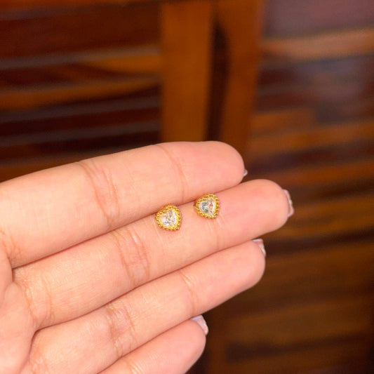 Sweetheart Sparkle Necklace + Earring Set