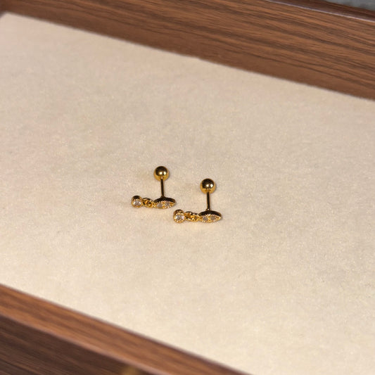 Hailey Ball-Back Studs