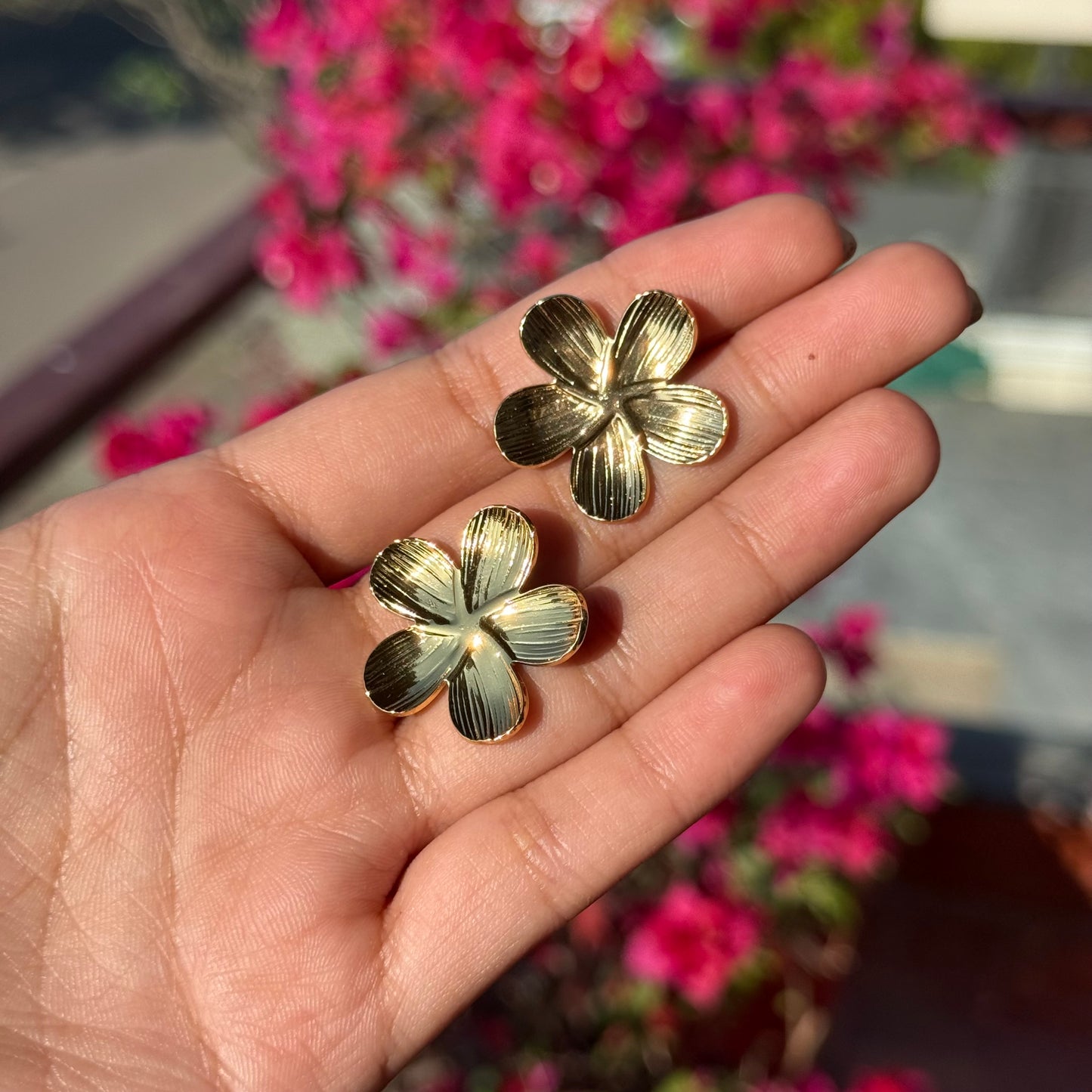 Statement Flora Studs