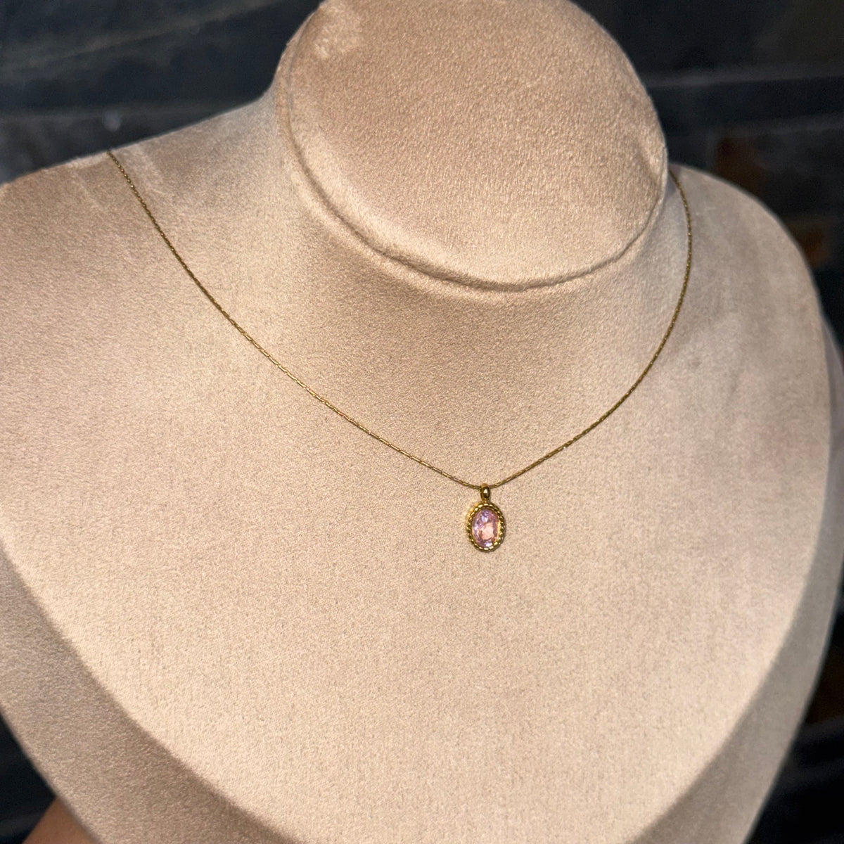 Natalie Blush Necklace