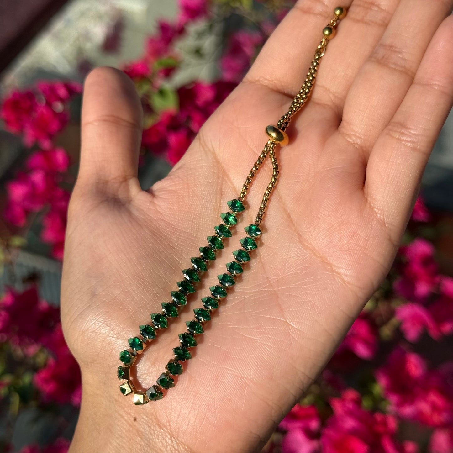 Ivy Adjustable Tennis Bracelet