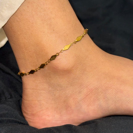 Contemporary Evee Anklet (Single)