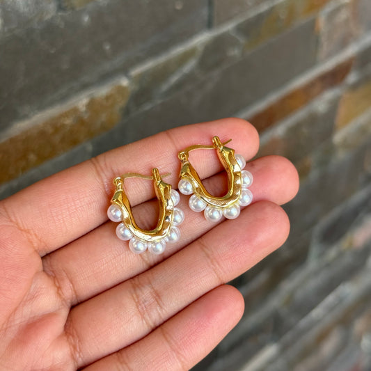 Esme Pearl Hoops