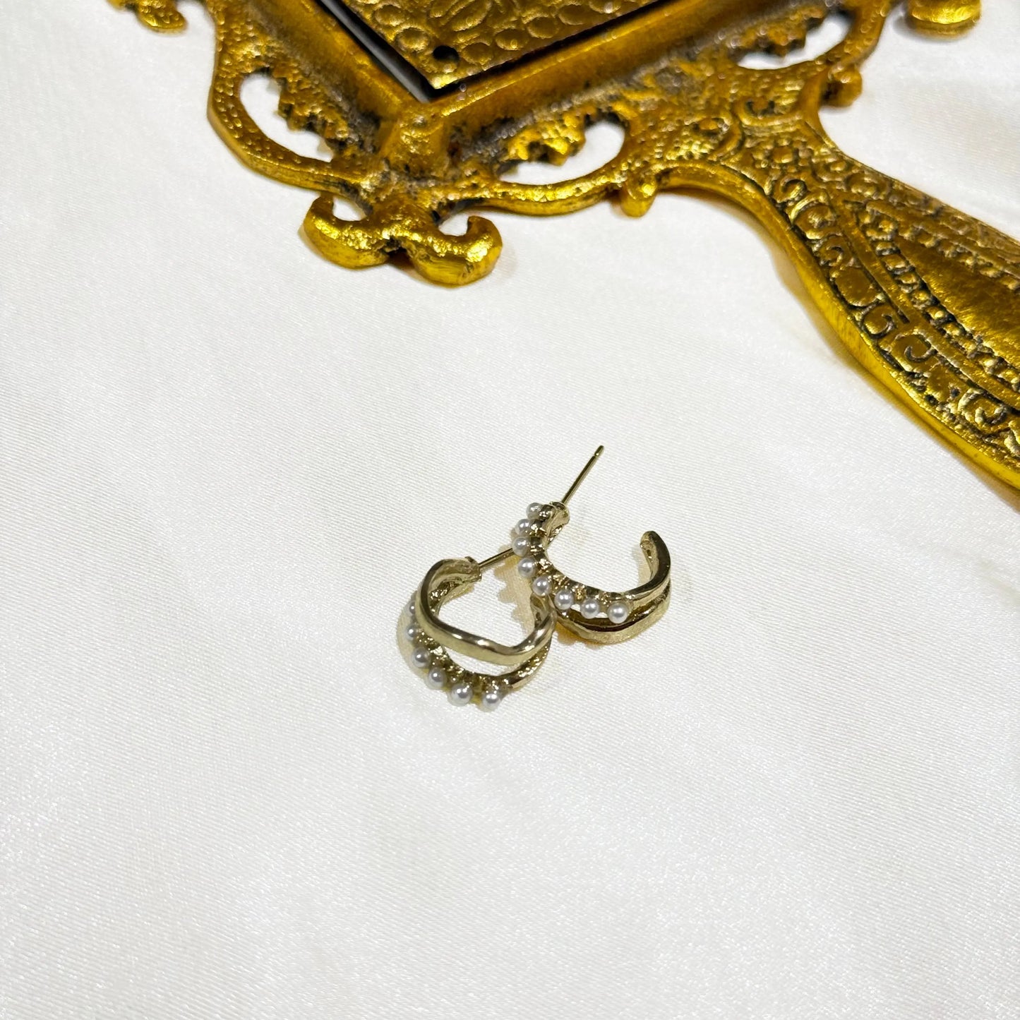 Eternal Beaded Studs HOUSE OF LAILA