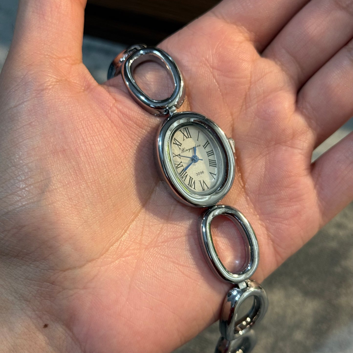 Celine Liquid Silver Watch (Random Color Box Included)