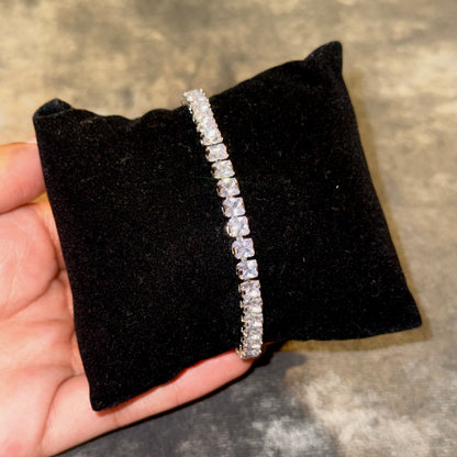 Ice Cube Tennis Bracelet