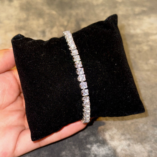 Ice Cube Tennis Bracelet