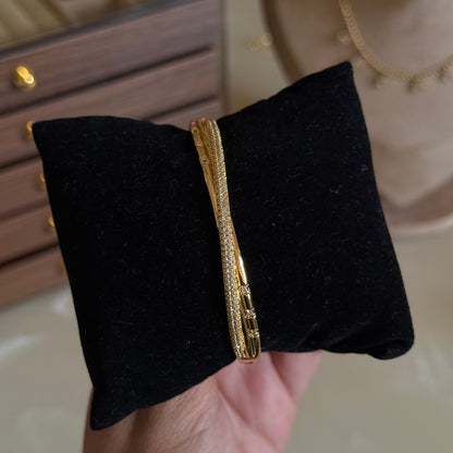Juliet Criss-Cross Bangle