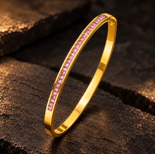 Peony Eternity Line Bangle