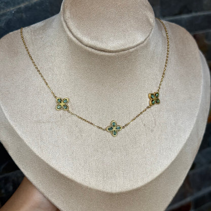 Gemini Studded Necklace