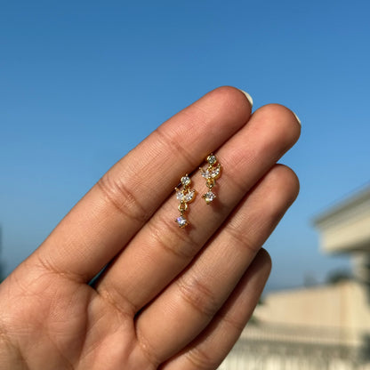 Mini Willow Dangle Studs