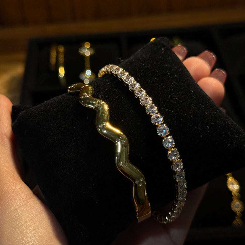 Round-Cut Tennis Bracelet