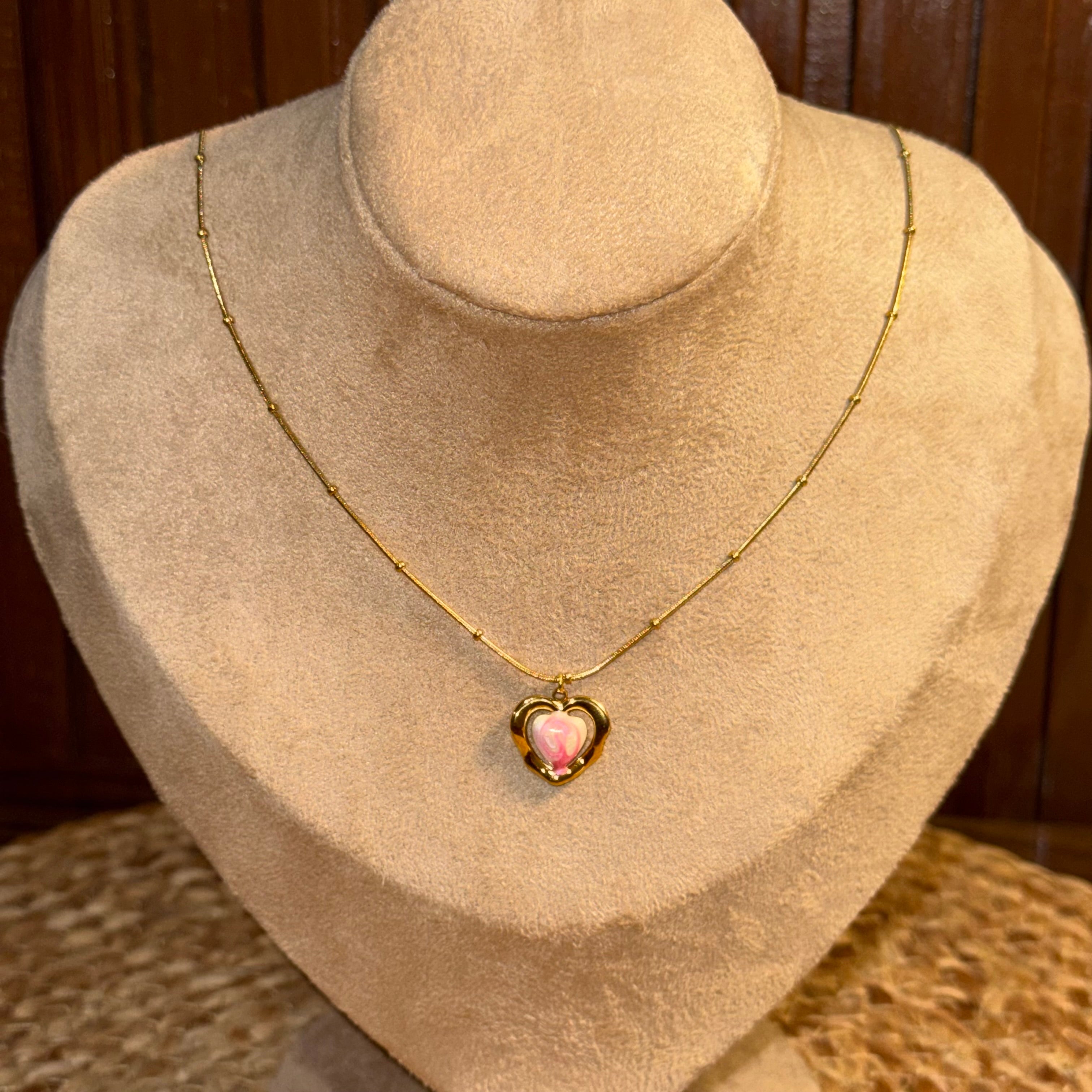 Isabella Heart Pendant Necklace