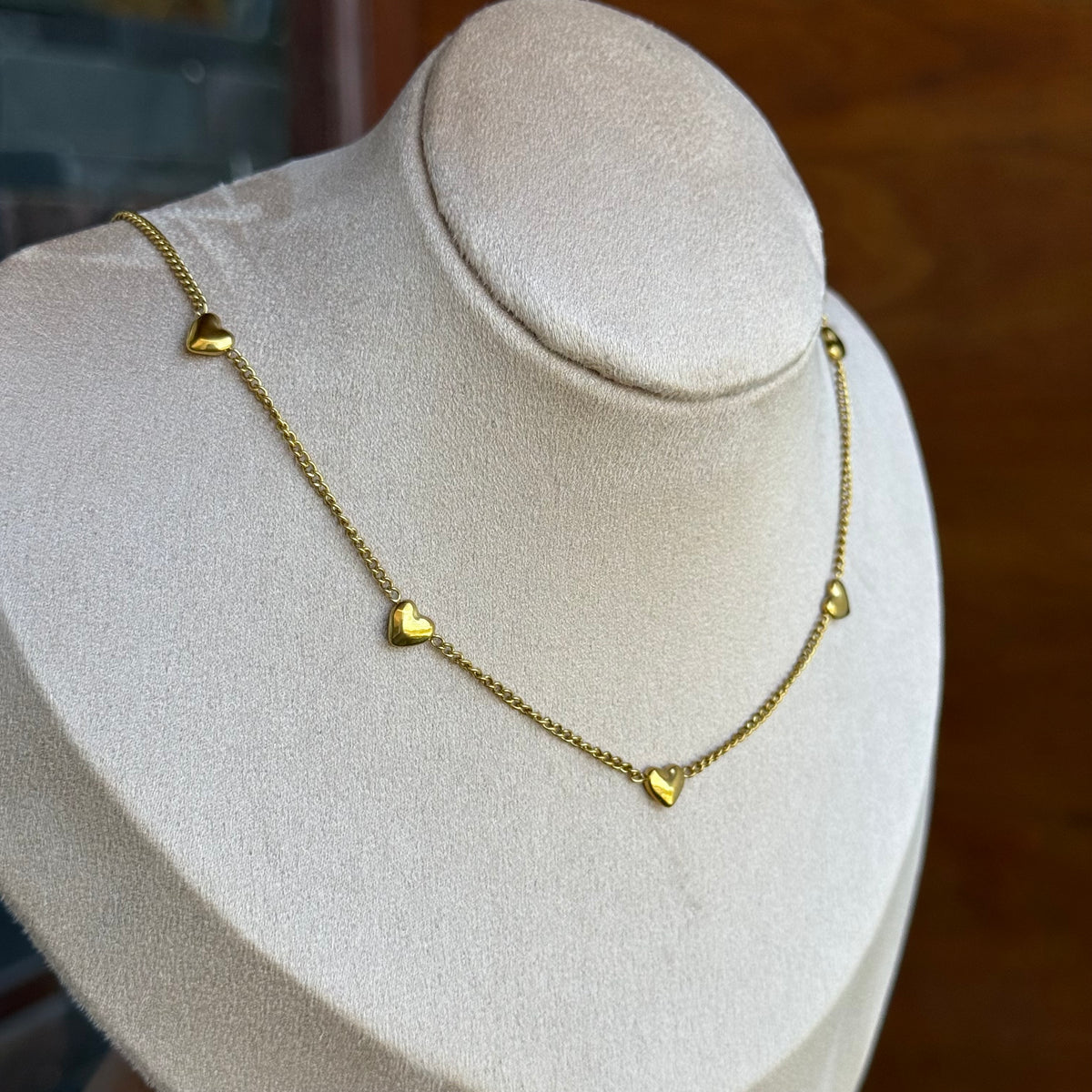 Amour Station Necklace