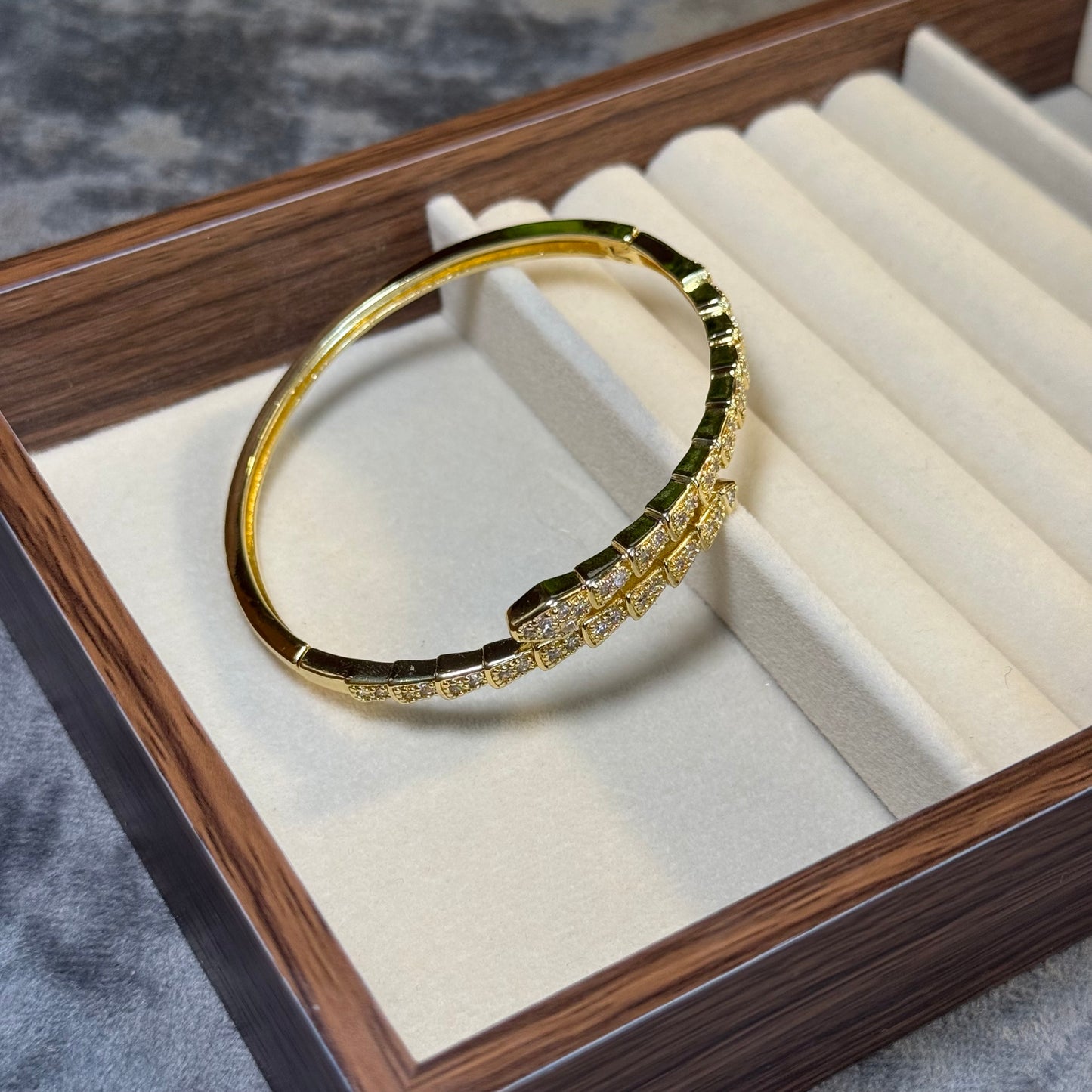 Serpent’s Wrap Bangle