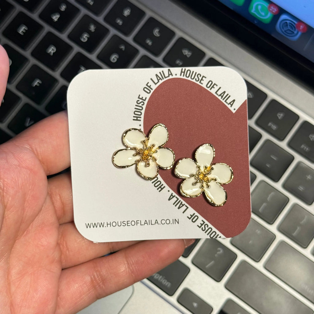 Luna Petal Studs HOUSE OF LAILA