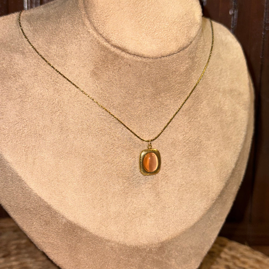 Honey Pendant Necklace