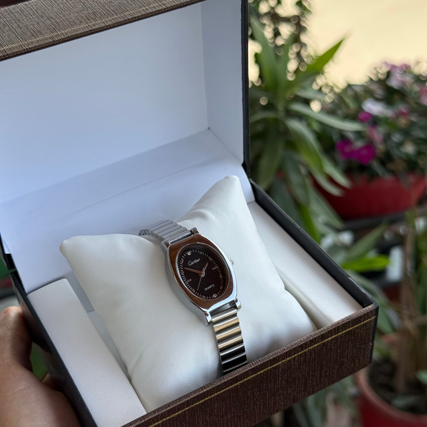 (Last Piece) Black Heiress Watch (Box Included)