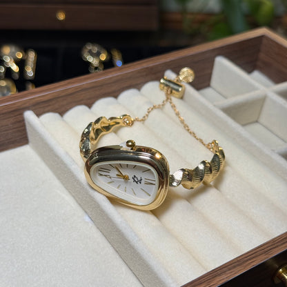 Arya Sculpted Watch (Random Color Box Included)