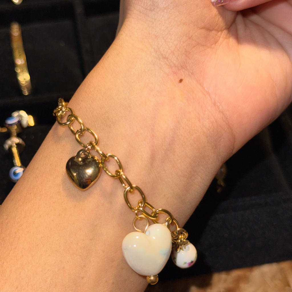 Mila Charm Chain Bracelet