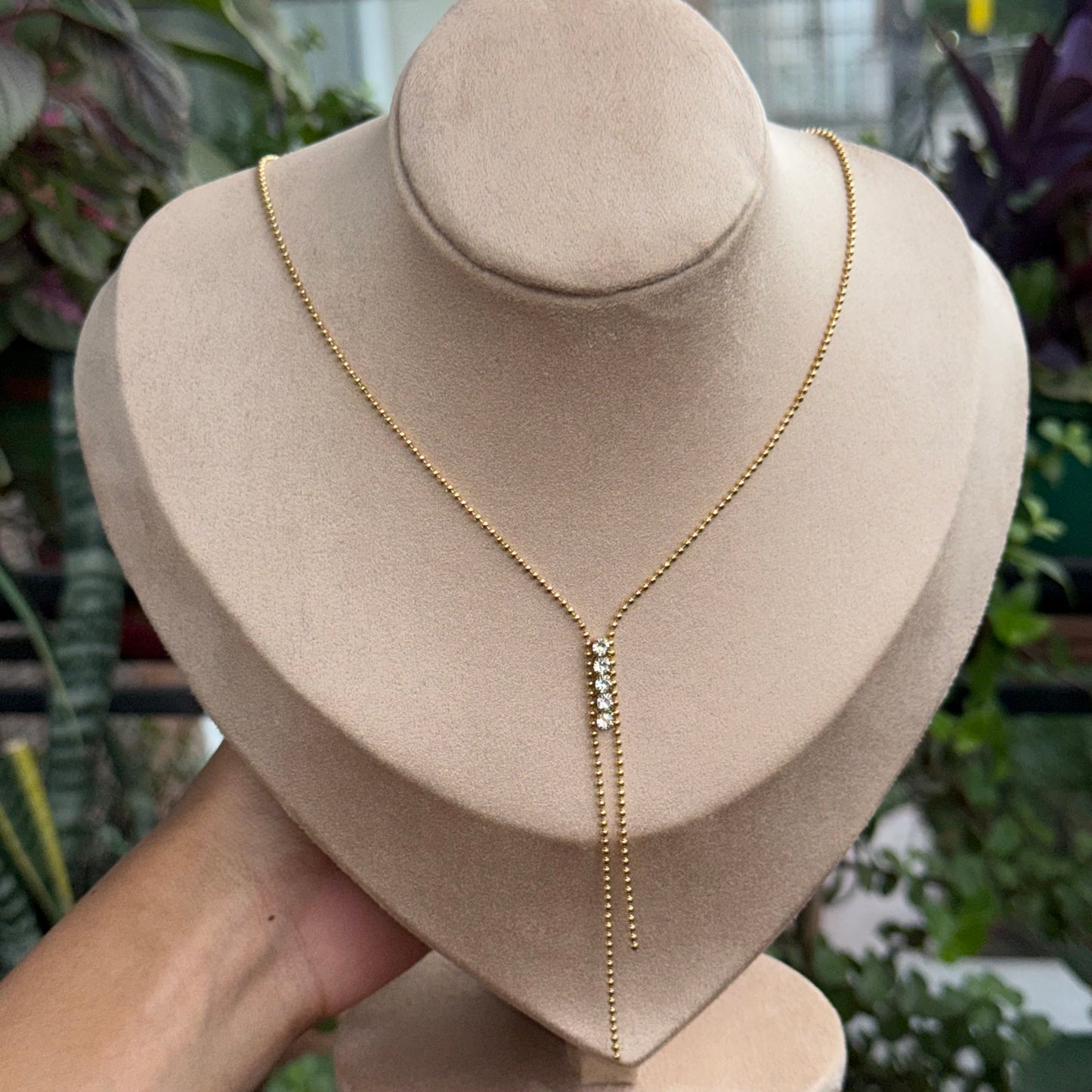 Gloria Y-Necklace