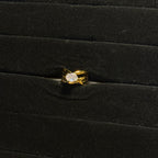 Intertwined Solitaire Ring HOUSE OF LAILA