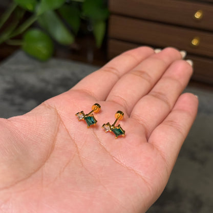 Chroma Square Flat-Back Studs