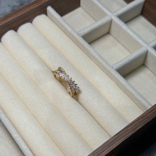 Clear Twine Ring