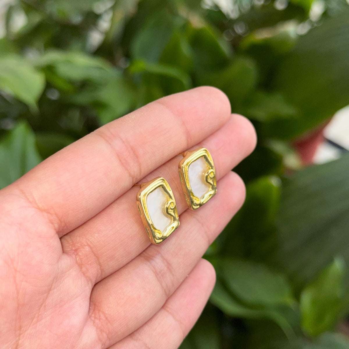 Antique Portrait Studs