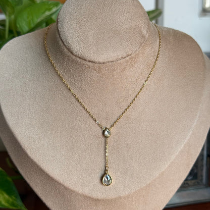 Rachel Drop Necklace