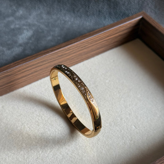 Taylor Studded Bangle (Thin Wrist)