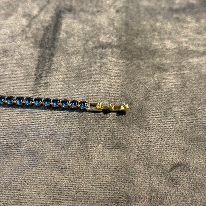 Midnight Sapphire Tennis Bracelet