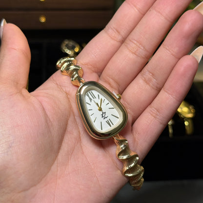 Arya Sculpted Watch (Random Color Box Included)