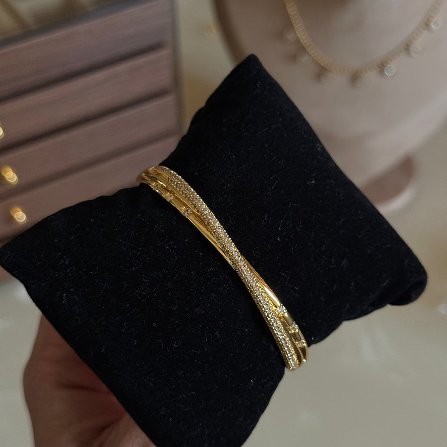 Juliet Criss-Cross Bangle