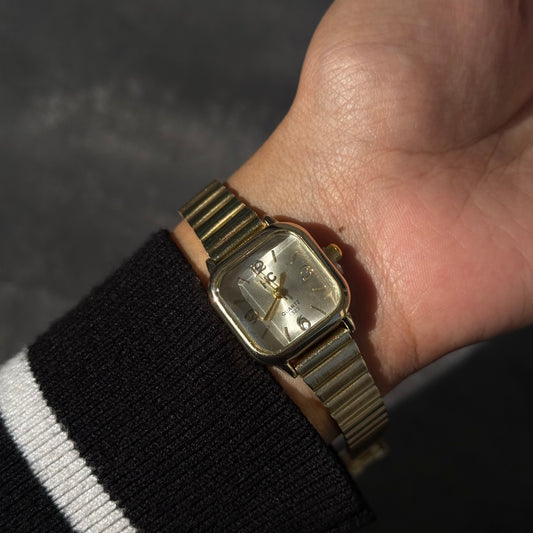 Beige Studio Classic Watch