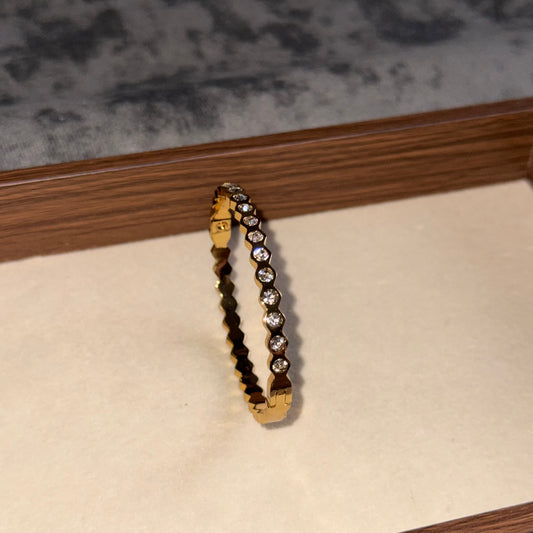 Christina Studded Bangle (Thin Wrist)