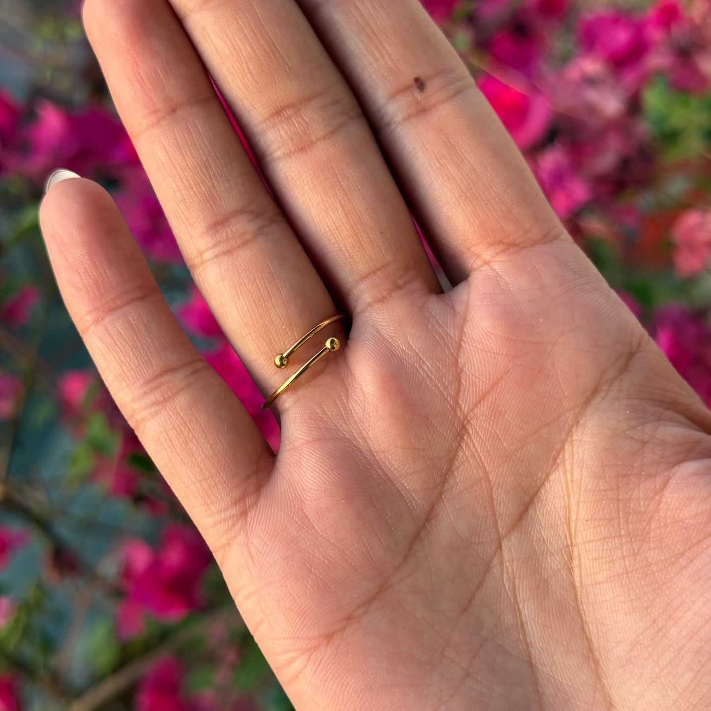 Lotus Crown Ring