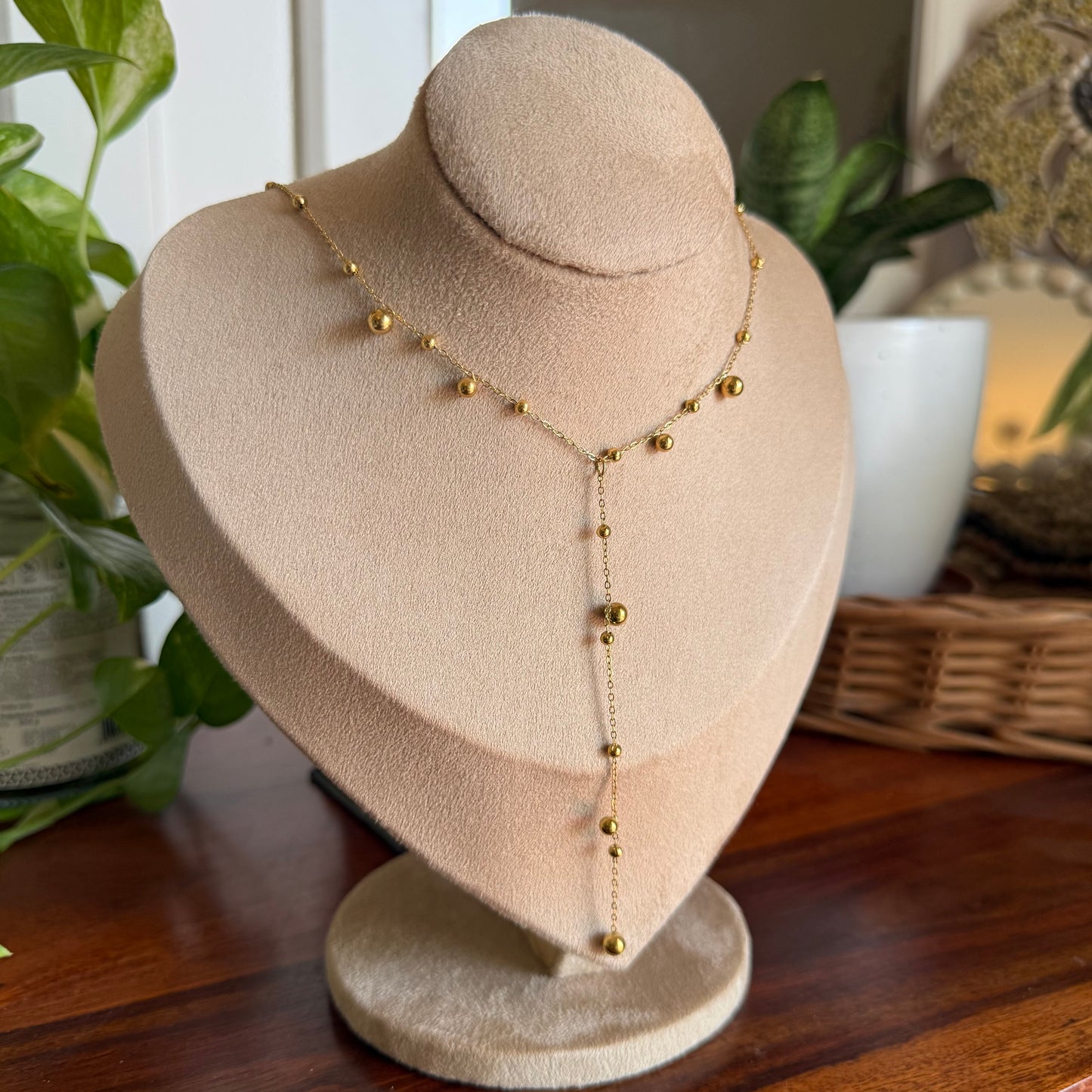 Monica Y-Chain Necklace
